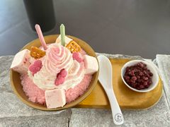 雪花冰-茅草房·河畔园林火锅