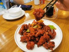 椒香虾仁爆鸡球-陈傻子餐厅(世纪都会店)
