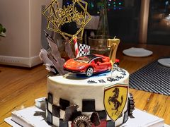 -咖咖熊蛋糕定制·英国蓝风车动物性淡奶油