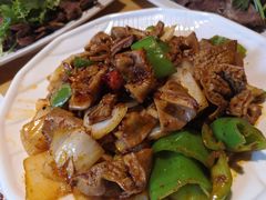 炒驴板肠-敦煌达记酱驴肉黄面馆
