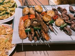 -宝记烧烤·碳锅羊肉·羊蝎子火锅·夜食社(文体路创始店)