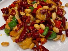 宫保明虾丸子-麒茗餐厅·粤菜·宴会厅·海鲜(锦绣路店)