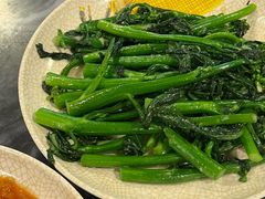 虾酱炒芥蓝-紫金食坊(江南西路店)