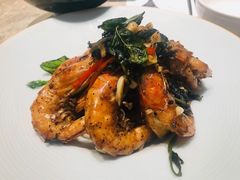 黑椒紫苏炒海虾-美奈小馆·东南亚菜(福田星河COCO Park店)
