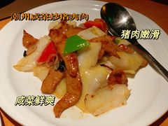 潮州咸菜炒猪爽肉-新荣记(西溪湿地店)