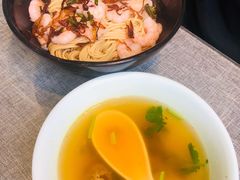 虾仁葱油拌面-腔调面(斜土路店)