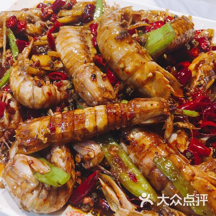 常茗海鲜风味烤生蚝(儿童公园店)虾爬子图片 - 第1张