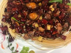 川味鲍鱼辣子鸡-荷风细雨·中国茶宴(碧云店)