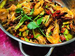 干锅香辣虾-馋嘴蛙火锅