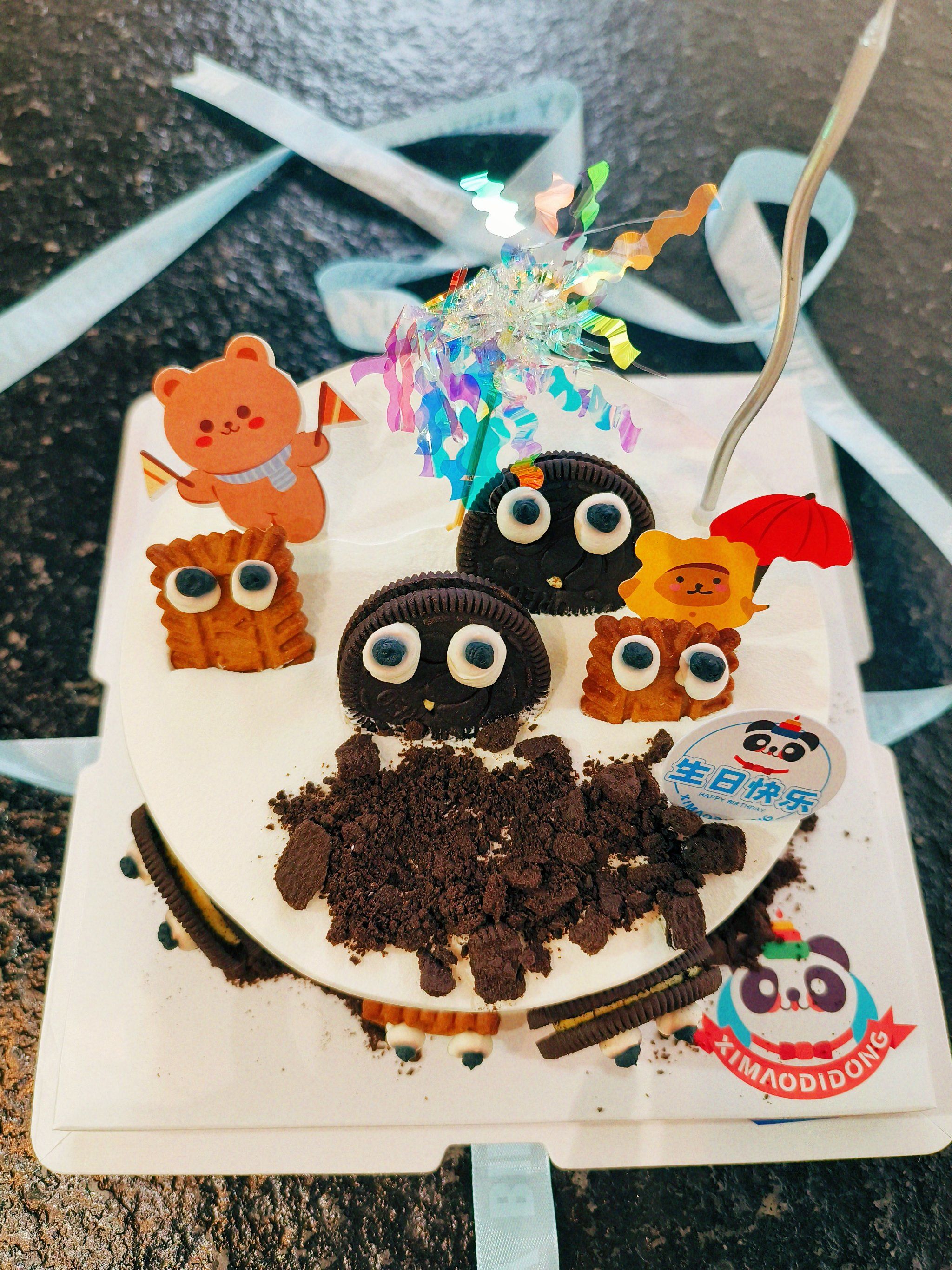 熊猫叮咚!会跳舞的蛋糕!