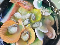 麻辣酸菜海鲜锅-张妈台式锅烧(深大店)