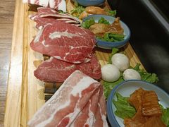 -明洞阿姨·韩式酱蟹烤肉·创意料理(三元桥店)