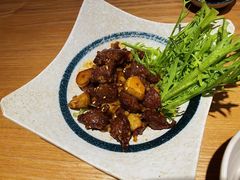 蒜炒鸡胗-桂马·日本料理·海胆·海鲜饭·酒场(民主广场店)
