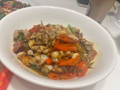 火腿炒牛蛙-辣公子·千岛湖私房菜(滨江店)