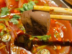 仔姜鲜锅嫩鸭血-不曾在把把烧•烧烤(莲坂磐基店)