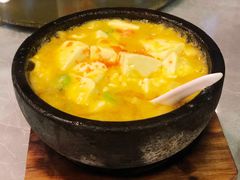 蟹黄石锅豆腐例-顺德佬华侨城店·商务宴请·团建