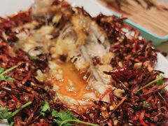 葱爆鱼-杨氏青龙虾·羊蝎子(珠江路店)