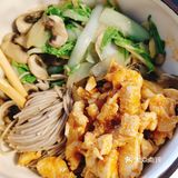 自己剁肉捏的番茄杏鲍菇鸡肉丸