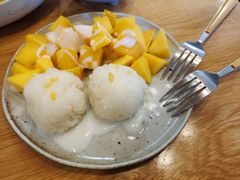椰浆芒果糯米饭-About Bistro關於·泰式家庭料理