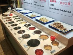自助调料区-犇鼎牛潮汕牛肉火锅(新辰里学清路店)