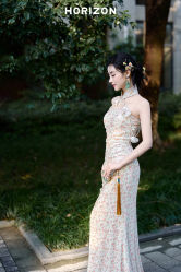 -桃子造型婚纱礼服(凤起广场店)