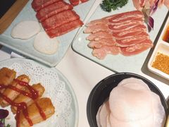 腌萝卜片-猪啊牛呀羊啊铜盘烤肉(正大广场店)