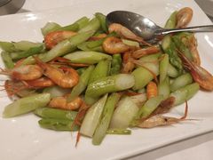 芦笋炒河虾-道道鲜·崇明私房菜(五角场店)