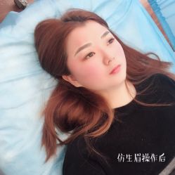 -西施无菌半永久纹绣眉眼影唇轻增发纹发际线