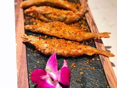 香煎多春鱼-七八冷面·延边朝鲜族美食(欢乐谷店)