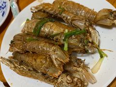 椒盐皮皮虾-温州一家人美食(西木头市店)