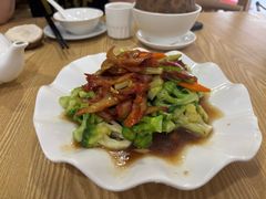 素叉烧炒西兰花-佛有缘素食馆·荔湾老字号(陈家祠首店)