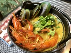 咖喱杂锦海鲜锅-188西餐厅(园林宾馆店)