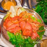 和男朋友点了超级多的肉肉啊！