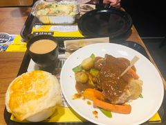 咖喱猪排饭-美心mx餐厅(友邦香港大楼店)