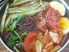 冷面-味之朝·烤盘牛肉·松兰拌饭