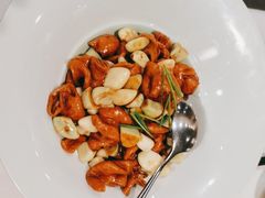 腊八蒜烧肥肠-福海居烤鸭店(鸟巢店)
