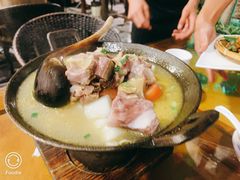 锅仔腊排骨-尽善百年古院餐厅(王家老宅店)