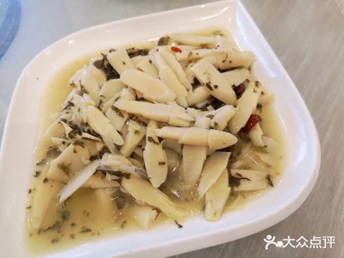 楼外楼农庄雪菜鞭笋图片