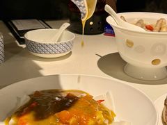 青椒酱手剥虾蒸山泉粉-炳胜私厨(万象前海店)