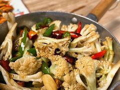 小锅炝花菜-缘生态云南菜·野生菌庭院餐厅(华侨城店)