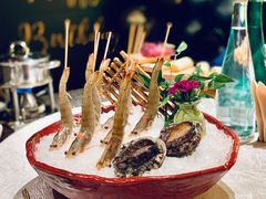 游水基围虾-ONE FULL 古董港式海鲜火锅