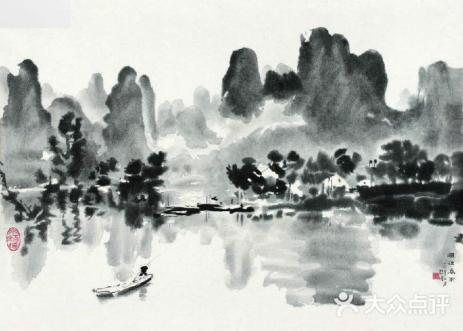 杨堤兴坪漓江竹筏漂流