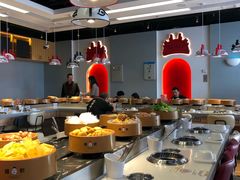 自助取餐区-龍歌自助小火锅(市南金茂湾店)