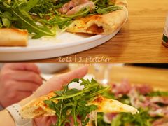 火腿芝麻菜披萨-城市大道红炉披萨烘焙坊