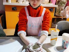 制作过程-袁亮今日陶艺(苹果社区总店)