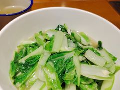 清炒小白菜-格塘人家·山泉水煮鱼(望兴家园店)