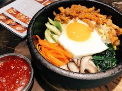 鸡肉石锅拌饭-哈哈碳都·牛肋条无限自助烤肉(台江万达店)