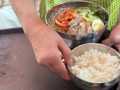 -吉林延边牛肉汤饭，大冷面