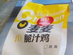 甜品站巧克力口味脆皮圆筒-麦当劳(鲁迅公园店)