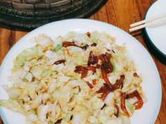 -东来菜馆•手抓海鲜家常菜•海鲜锅贴(鸽子窝店)
